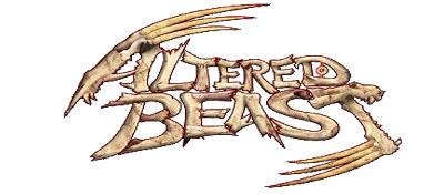 Altered Beast logo for Playstation 2